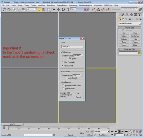 stl to 3ds max|Convert STL to 3ds Max .